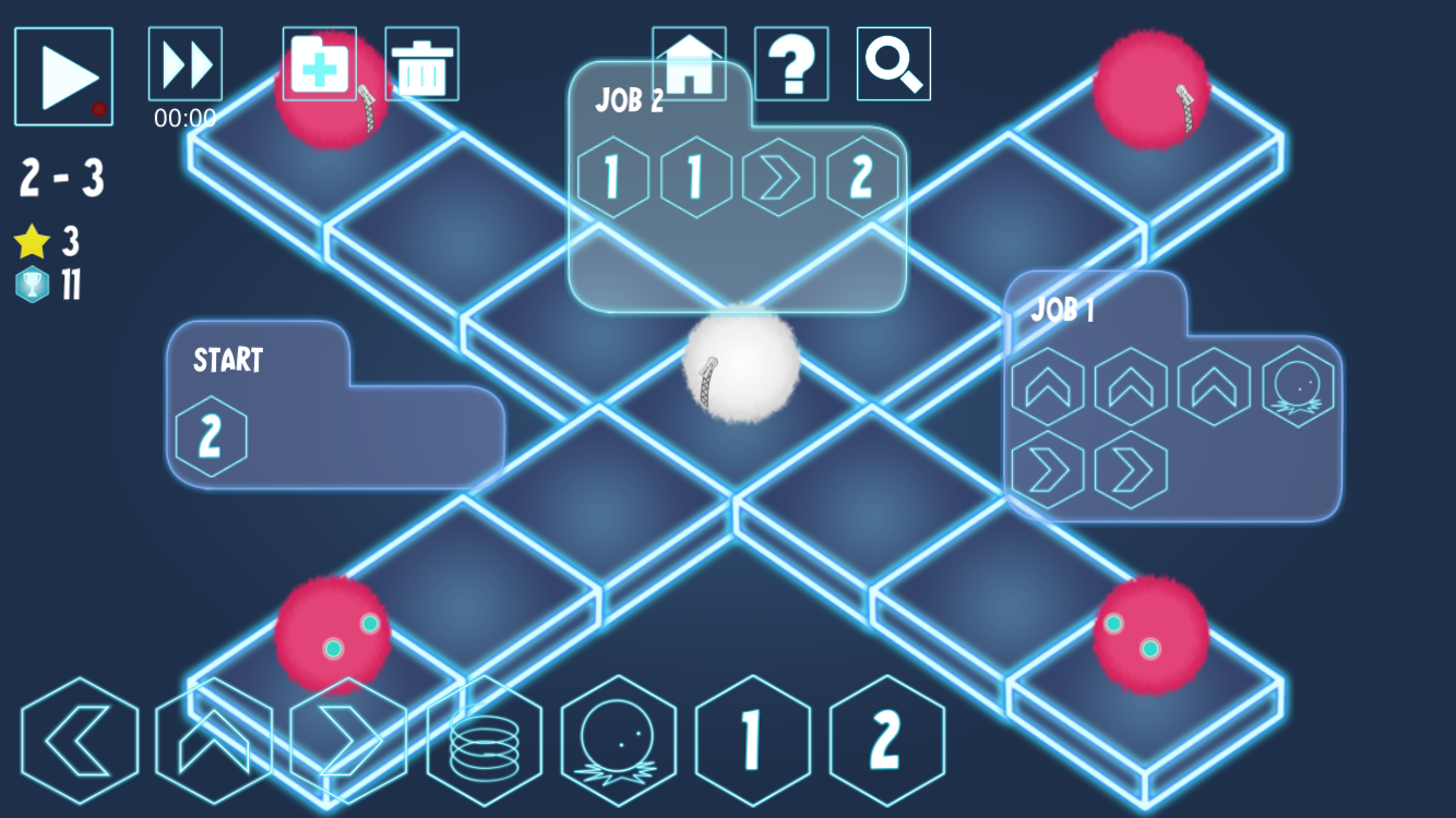 Level 2-3 攻略画面