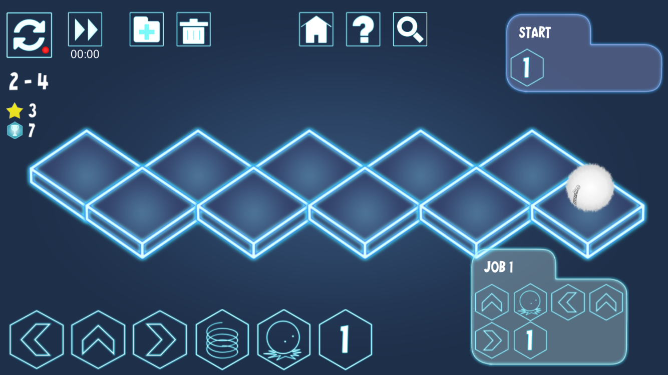 Level 2-4 攻略画面