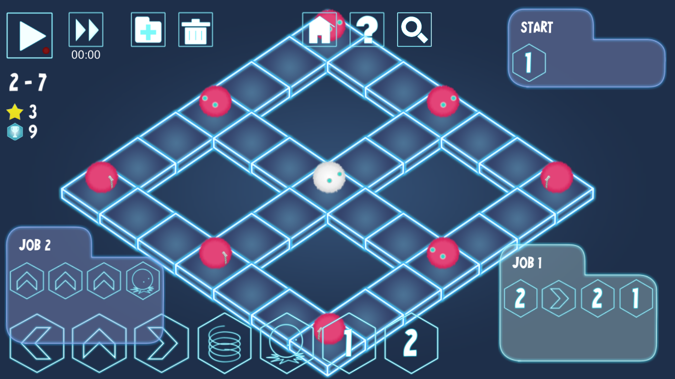 Level 2-7 攻略画面