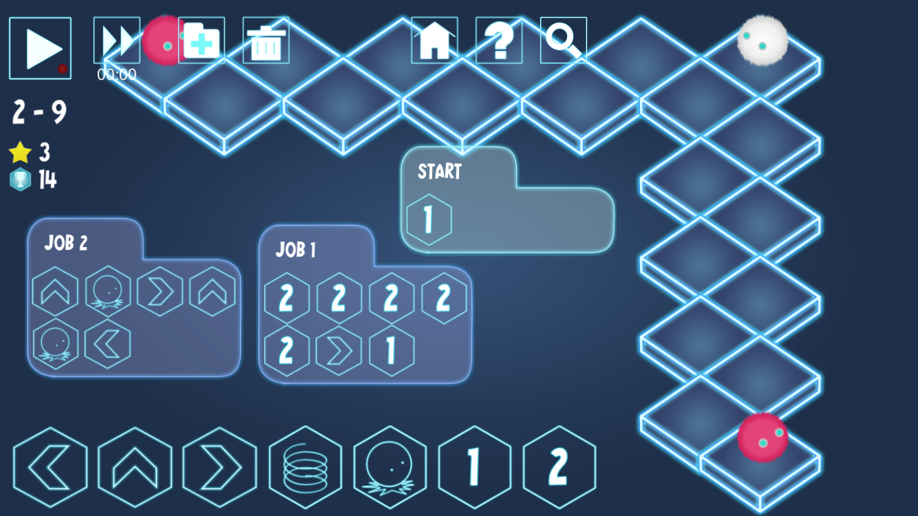 Level 2-9 攻略画面