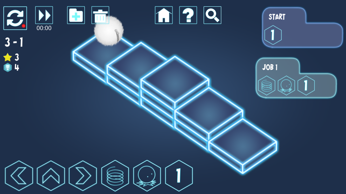Level 3-1 攻略画面