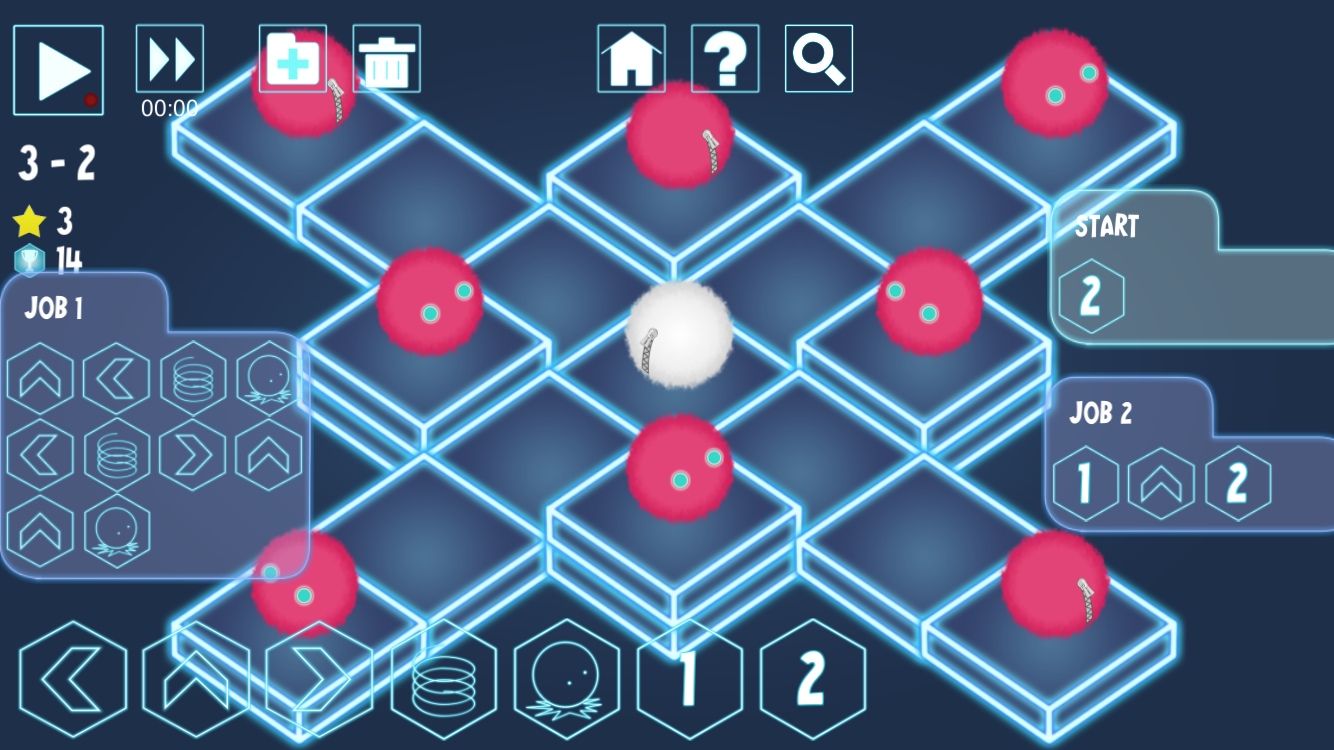 Level 3-2 攻略画面