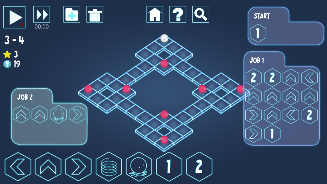 Level 3-4 攻略画面