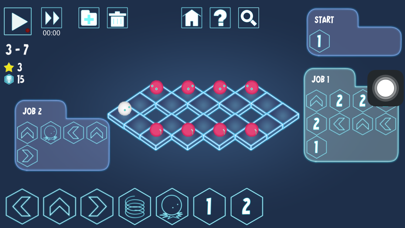 Level 3-7 攻略画面