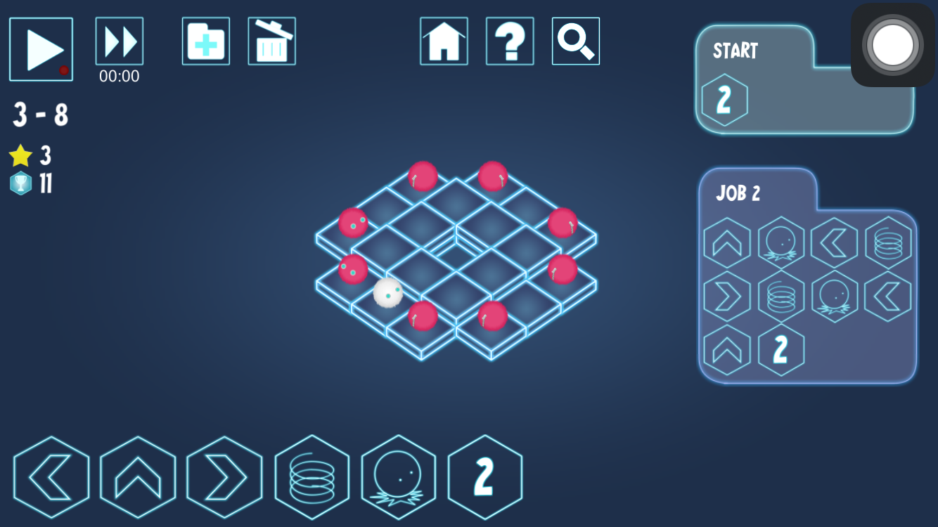 Level 3-8 攻略画面